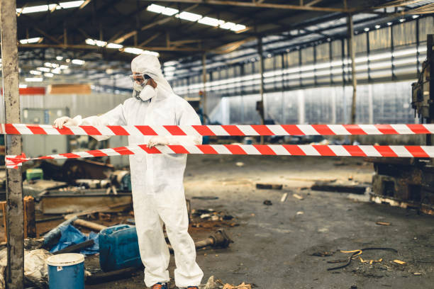 Professional Odor Removal technician working in Bremerton, WA